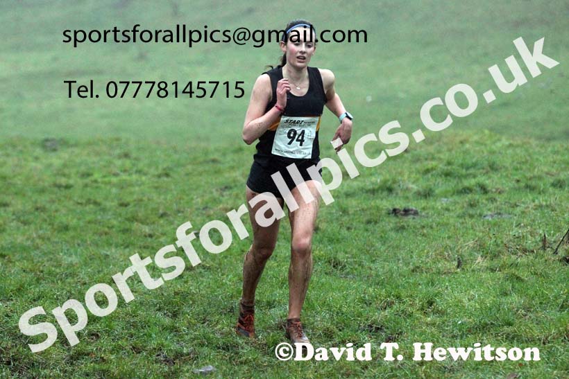 Womens under-17s and under-20s, NECAA Junior Cross Country Relays, Thornley Farm, Peterlee, Saturday, December 12th. Photo: David T. Hewitson/Sports for All Pics